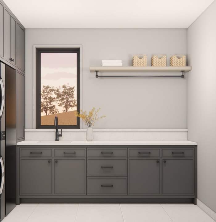 The Birchwood — Laundry rendering