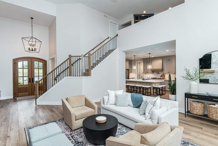 The Kapler — Entry and living room