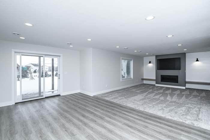 The Slate — Walkout living area